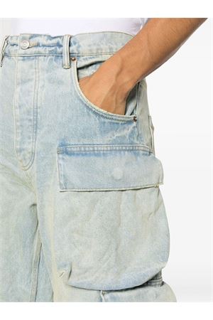 Cargo P018 a vita media blu chiaro PURPLE BRAND | P018BGLI124LTINDIGO